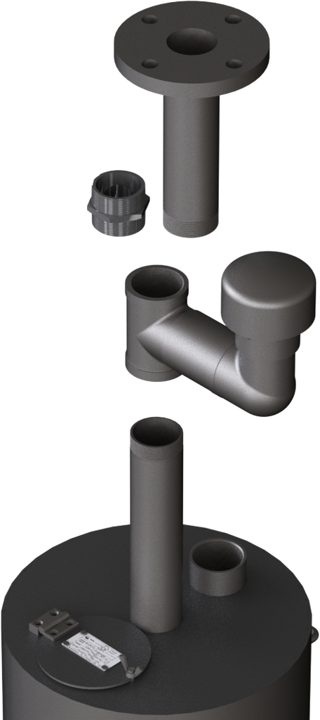 Ventilation System Assembly 1x-V 2x-G2"f