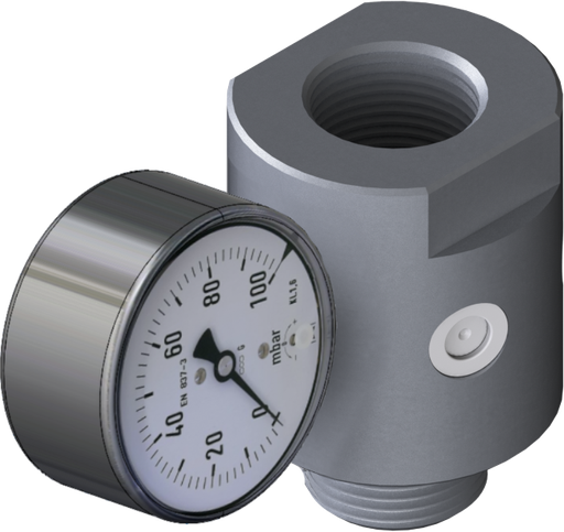 [08.2104.15] Protection Adapter 100/70mbar G1"